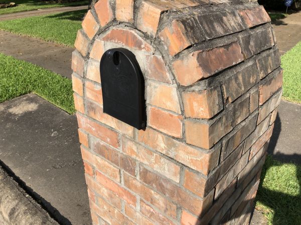 Brick Mailbox Repair in Shawnee