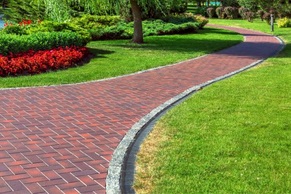 Brick Walkway Installation in Shawnee