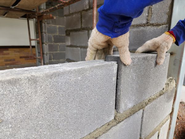 Concrete Block Repair in Shawnee