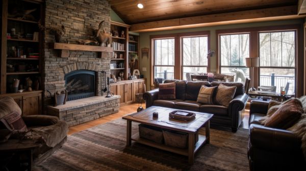 Interior Stonework Service in Shawnee